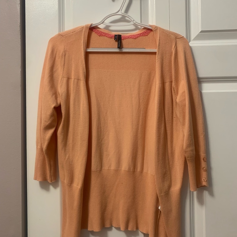 Maurices cardigan - peach